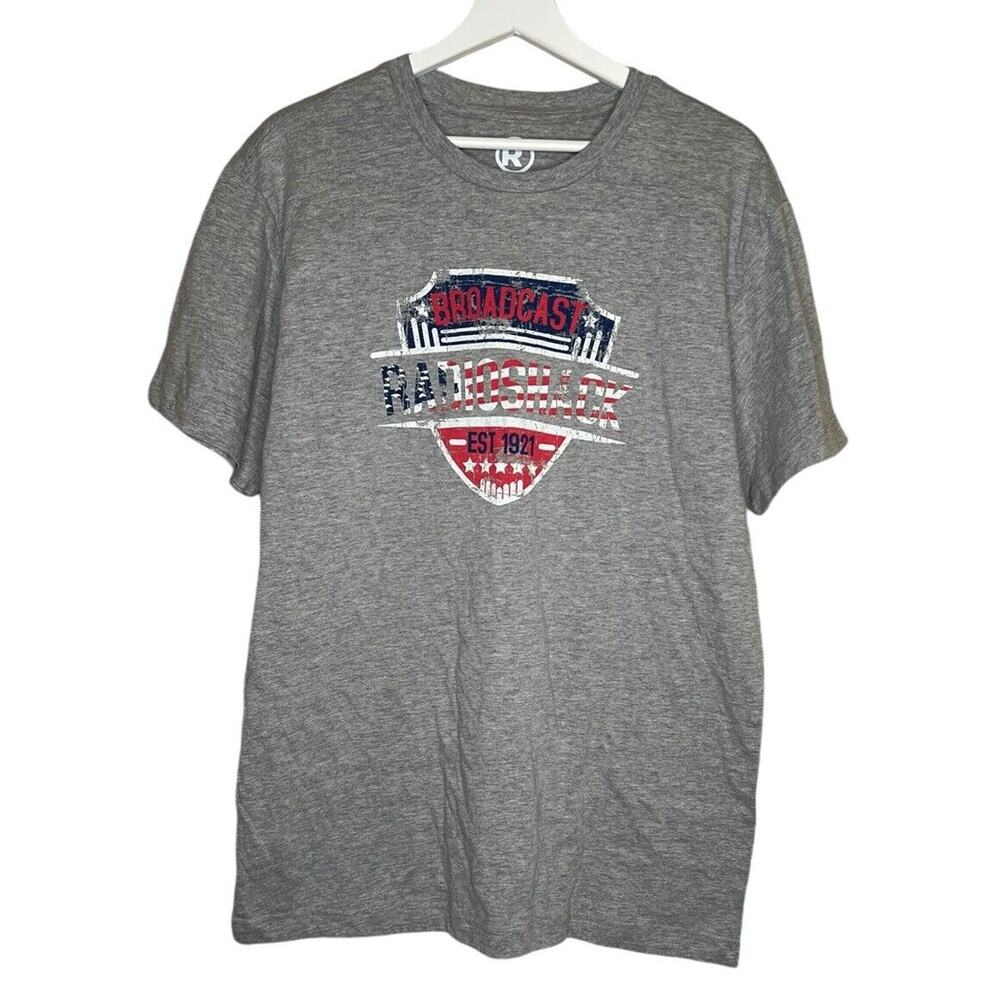 Radio Shack Broadcast Radio Shack T-Shirt Size M American Flag NWT